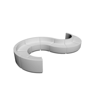 Snake Modular Sofa - White