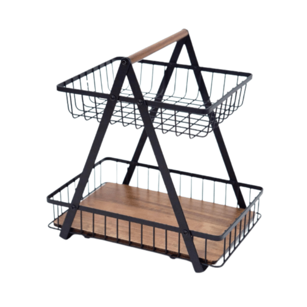 Two Tiered Rustic Display