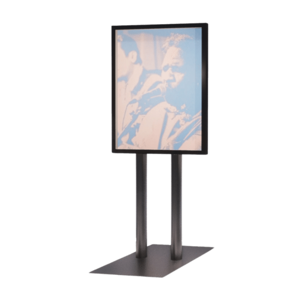 Standing Vertical Art Lightbox Display