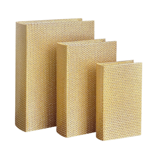 Gold Sequined Books