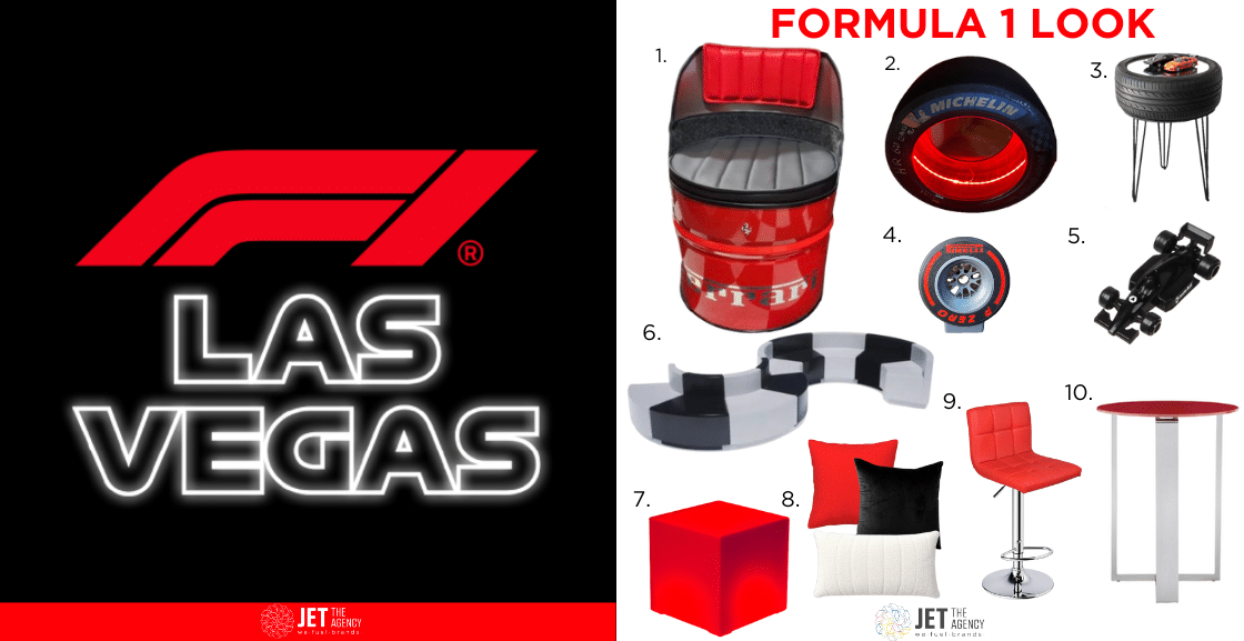 Formula 1 Look - JET Event Rentals