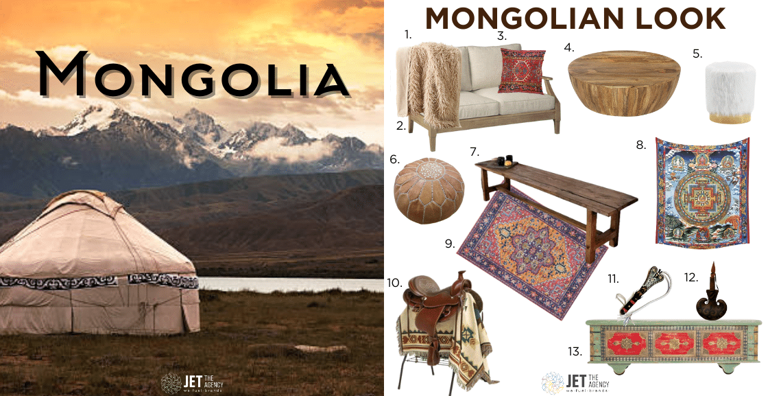 Mongolia Lookbook - JET Event Rentals
